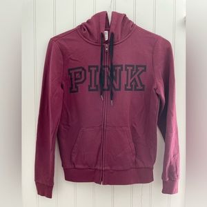 PINK Zip up sweatshirt